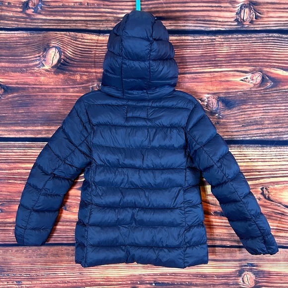 NWT Kids Navy Blue Hooded Puffer Jacket / Sz 4 - Picture 6 of 8